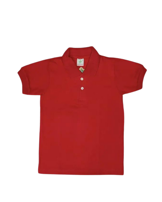 Chemise Escolar Cañamas Unisex Rojo