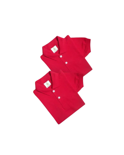 Chemise Escolar Cañamas Unisex Rojo