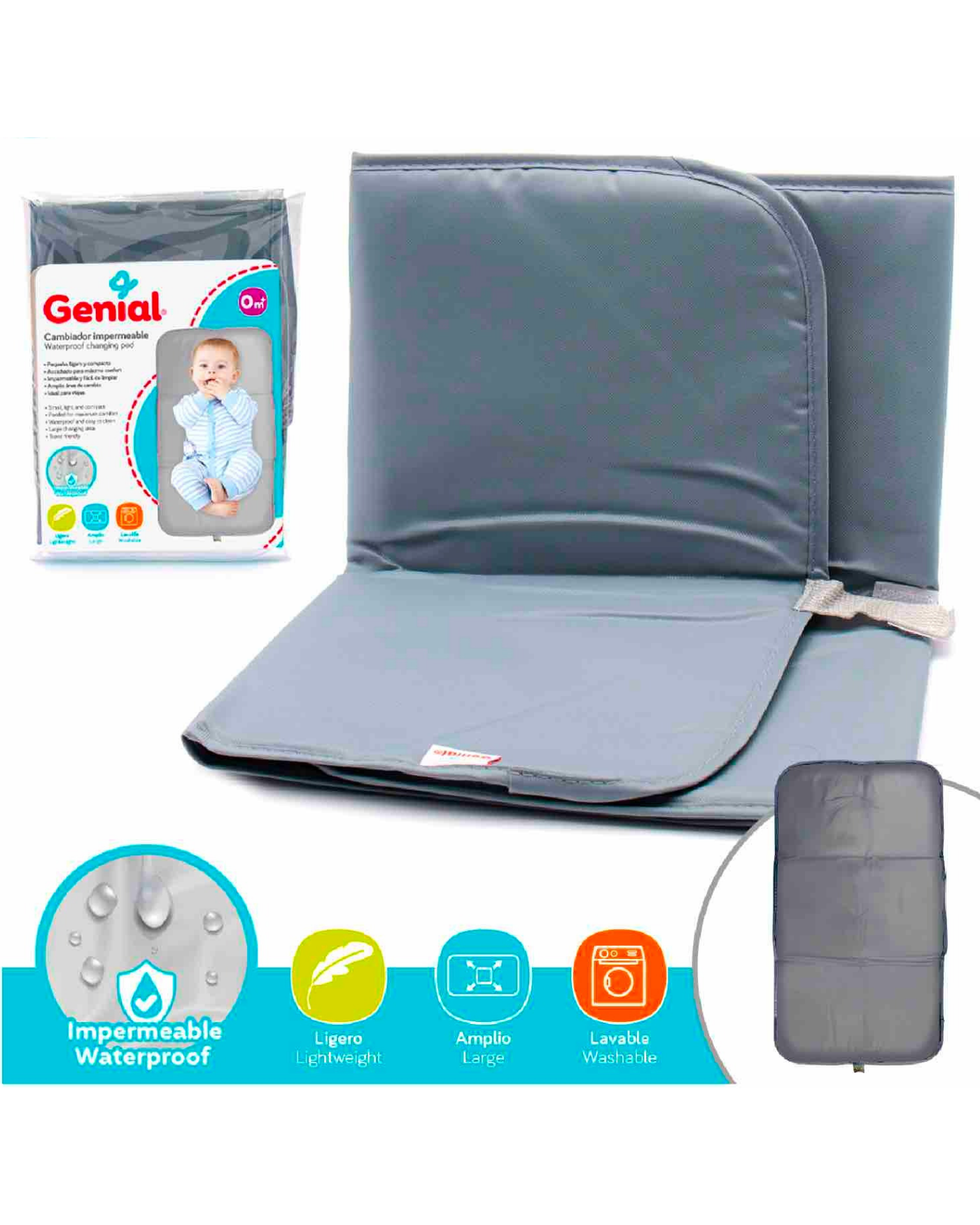 TAPETE CAMBIADOR IMPERMEABLE GN-HJ-01