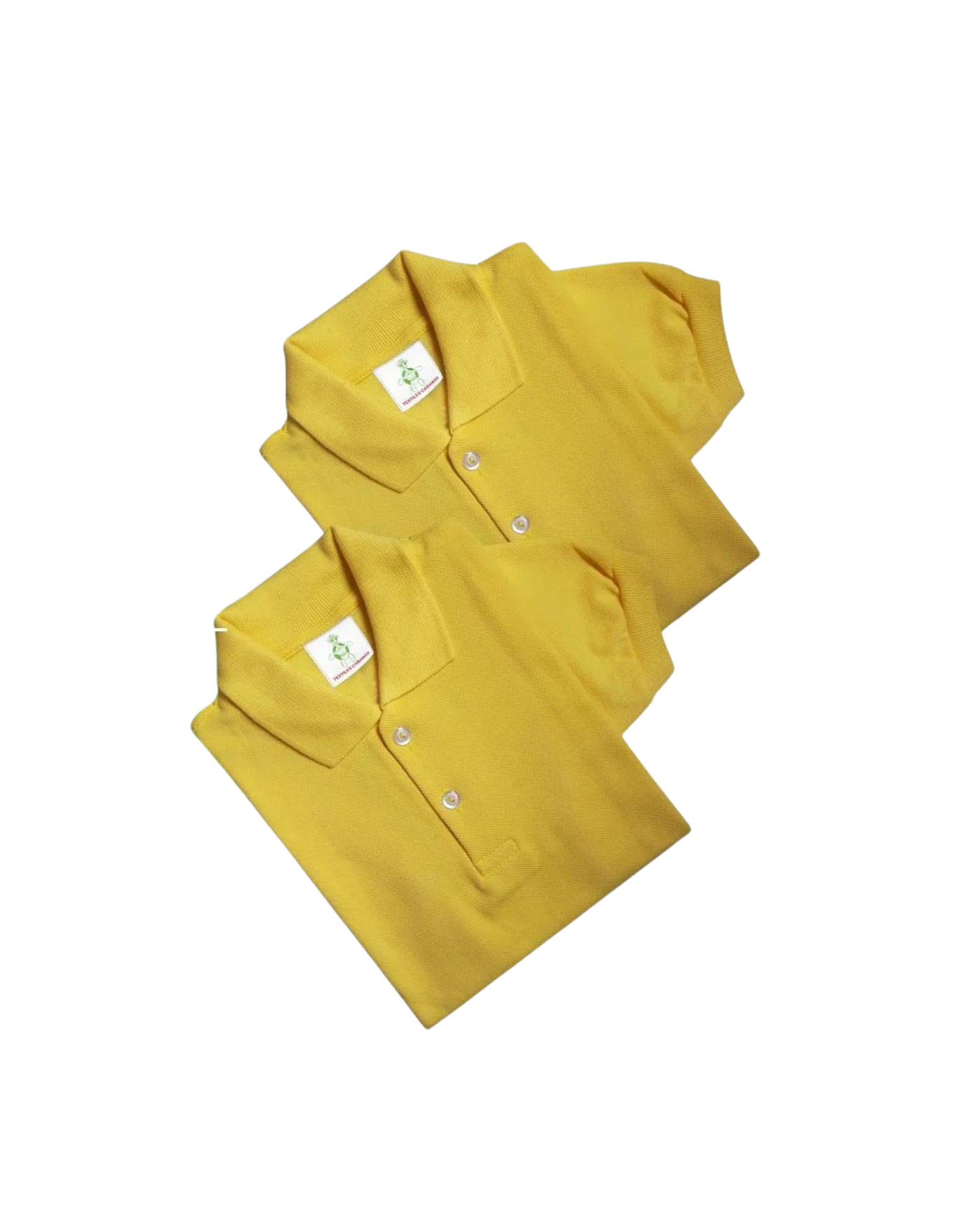 Chemise Escolar Cañamas Unisex Amarillo