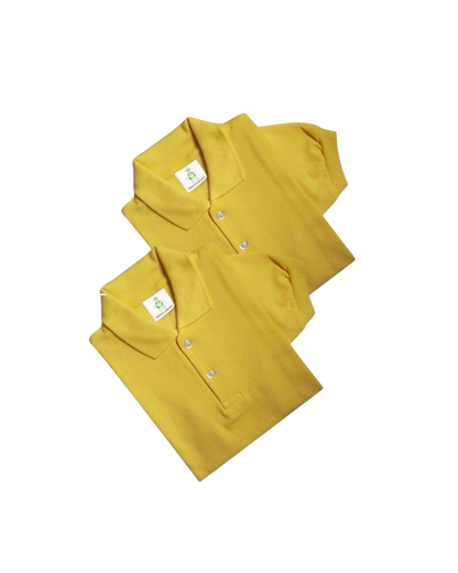 Chemise Escolar Cañamas Unisex Amarillo