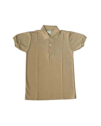 Chemise Escolar Cañamas Unisex Beige/Beich