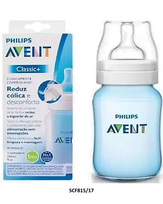 Tetero Anticólico Azul 9oz AVENT