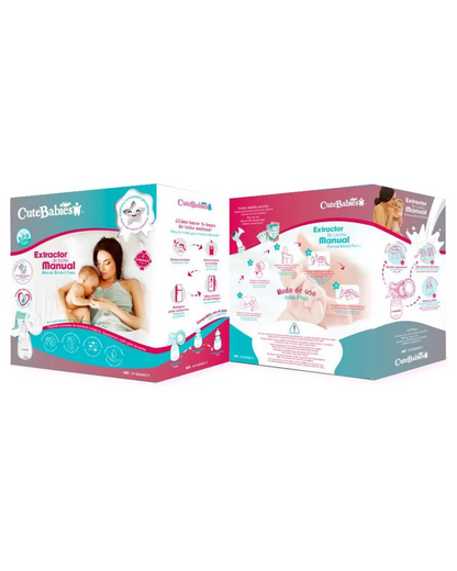 Extractor de leche Manual Cute Babies