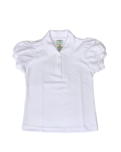 Chemise Escolar Cañamas Niña Blanca