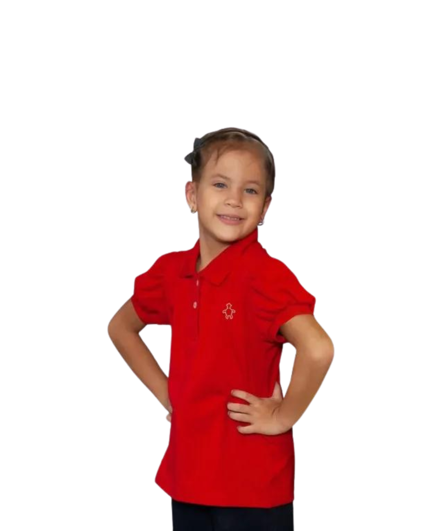 Chemise Escolar Cañamas Niña Roja