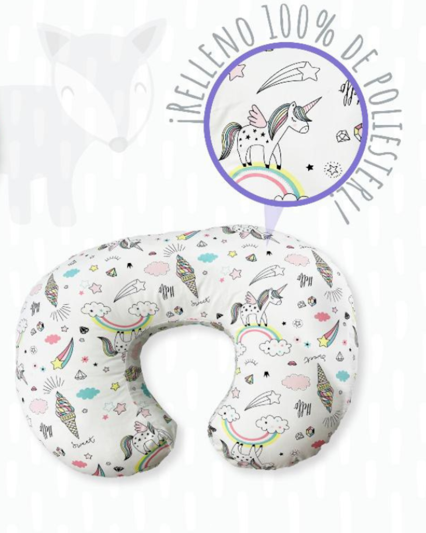 Nursery Pillow  Colección Kobytin